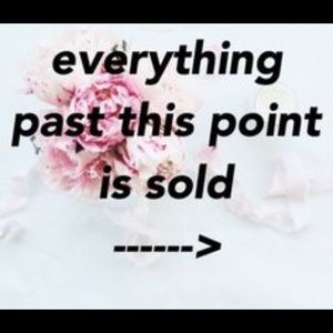 All items below are sold